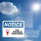 Signmission Fire Sprinkler Riser Inside Sign, Vinyl Decal, 7in W x 5in L, 2PK OS-2PACK-NS-D-57-L-12679 - alternate 3